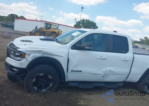 2019 Ram 1500 Rebel 4X4 6'4 Box из США, поврежденный, VIN 1C6RRFEG0KN830996